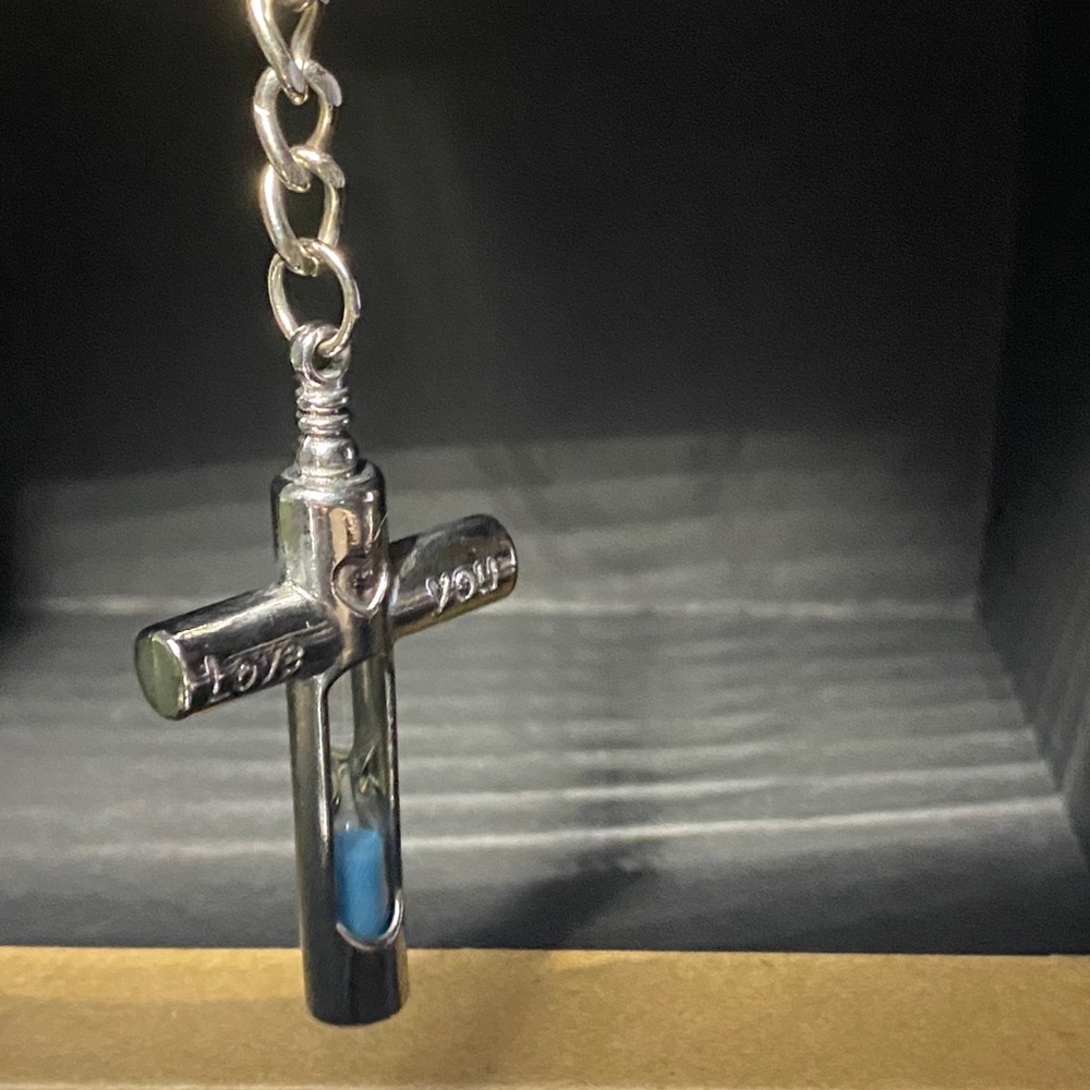 Cross key chain